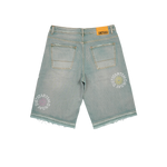 Diet Starts Monday - Dsm - Sol Denim Shorts - Green
