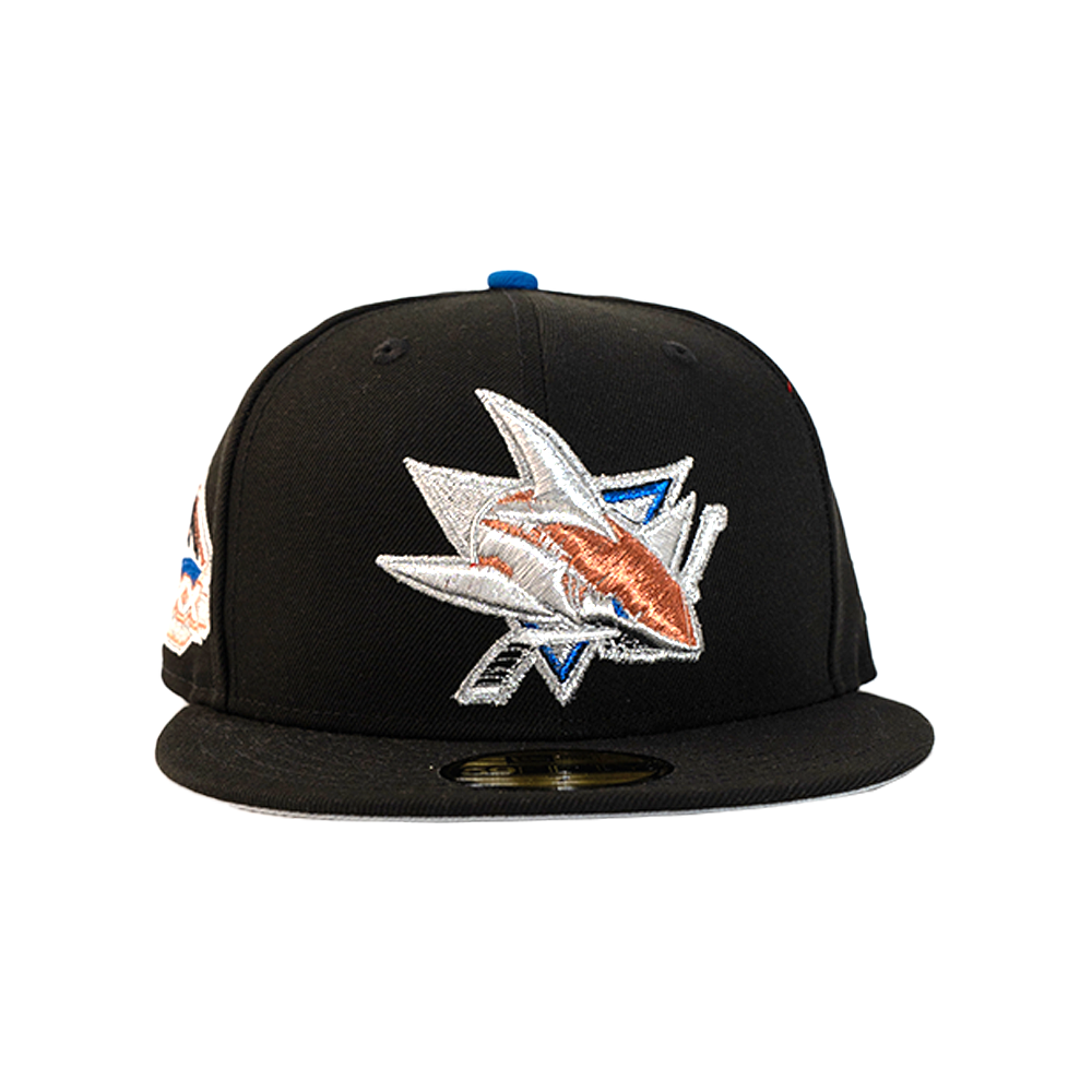 New Era - 5950 Sajsha Xx Blkblueazdolp Fitted Hat - Blue