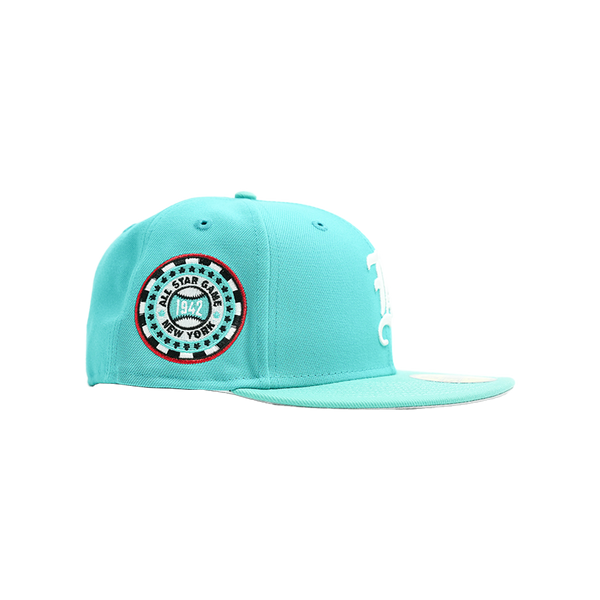 New Era - 5950 Boston Braves 42 Asg Fitted Hat - Teal — alternate view