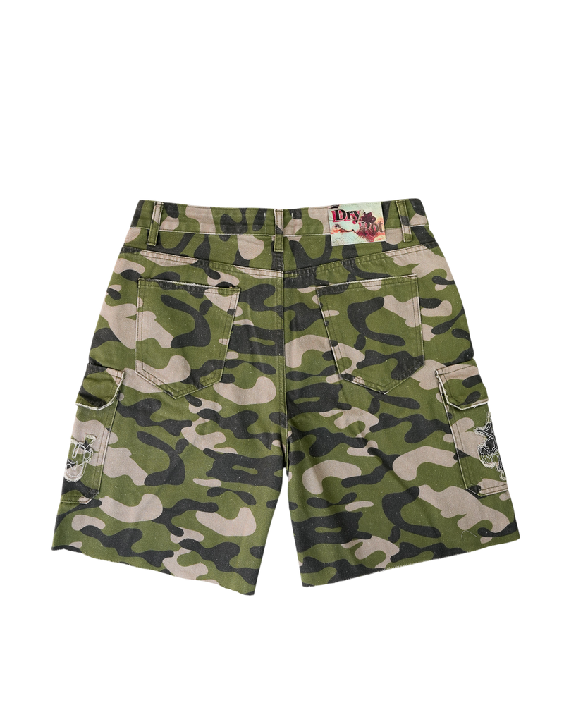 Dry Rot - DRY ROT Unruly Camo Cargo Shorts