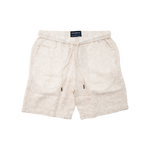 Psycho Bunny - Brad All Over Print Linen Blend Short Shorts - Multicolor