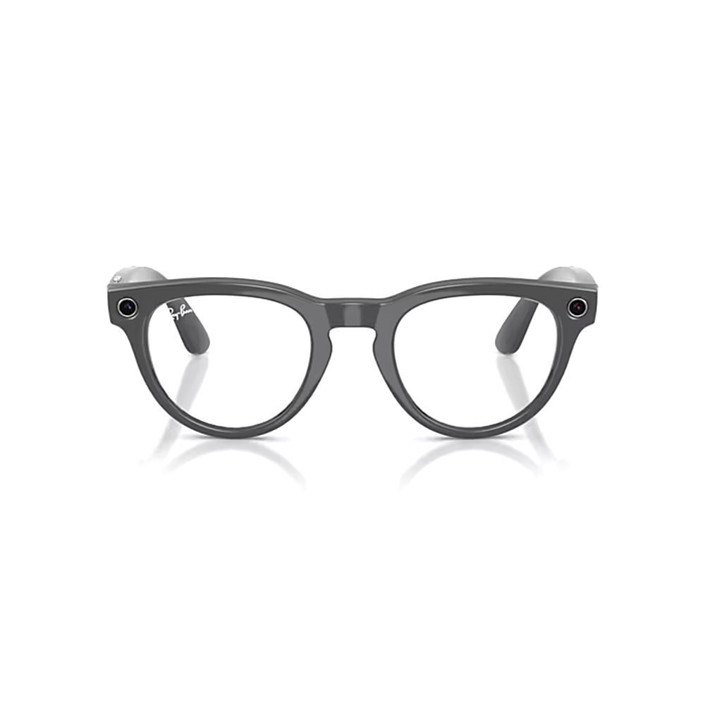 Ray-ban - Headliner - Shiny Ast Grey W/trans Emera Glasses - Grey