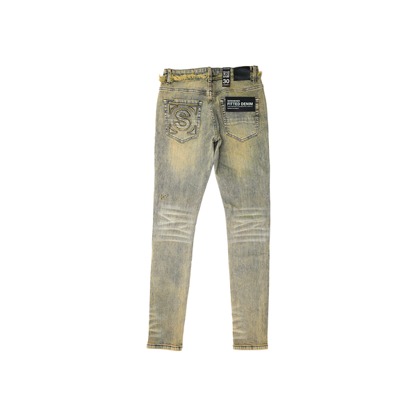 Serenede - Amber Jeans - White — alternate view
