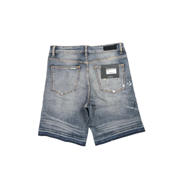 Embellish - Easy Short Shorts - Indigo — alternate view