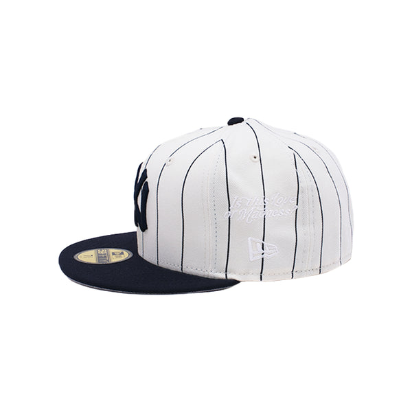 New Era - Neyyanco - Pinstripe Fitted Hat - White — alternate view