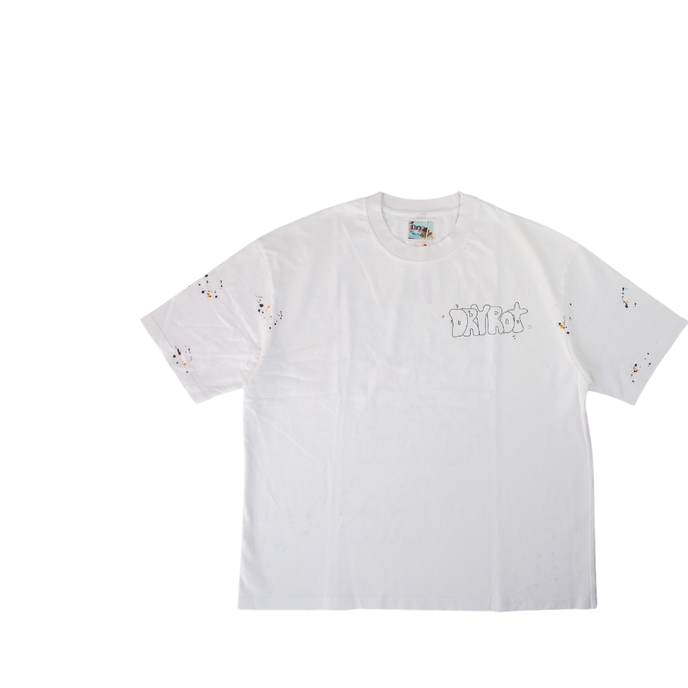 Dry Rot - Dirty Silo Tee - White