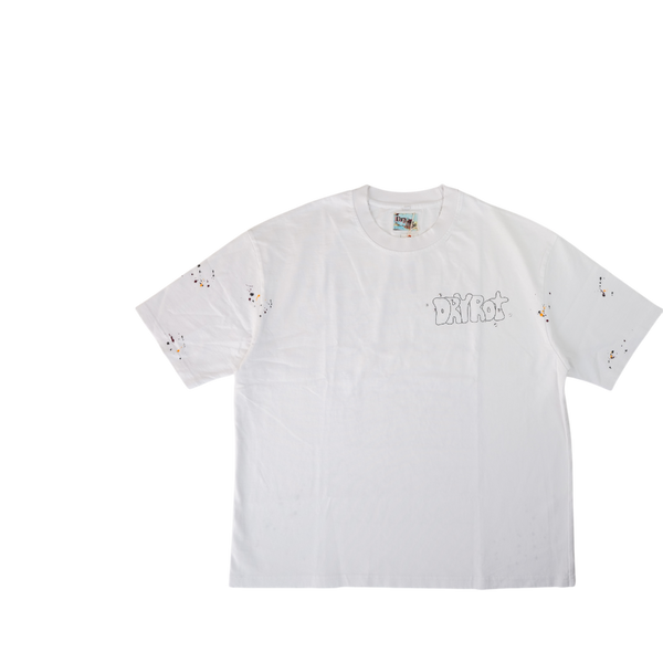 Dry Rot - Dirty Silo Tee - White