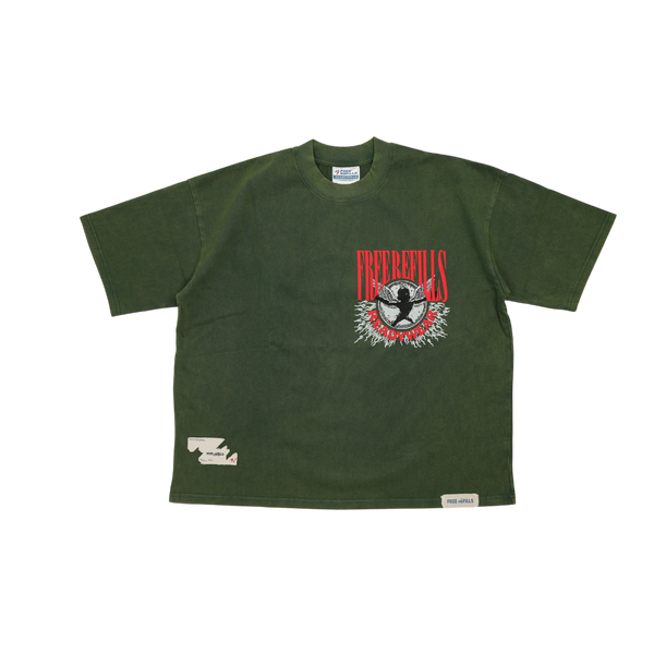 Free Refills - Nirvana Tee - Green