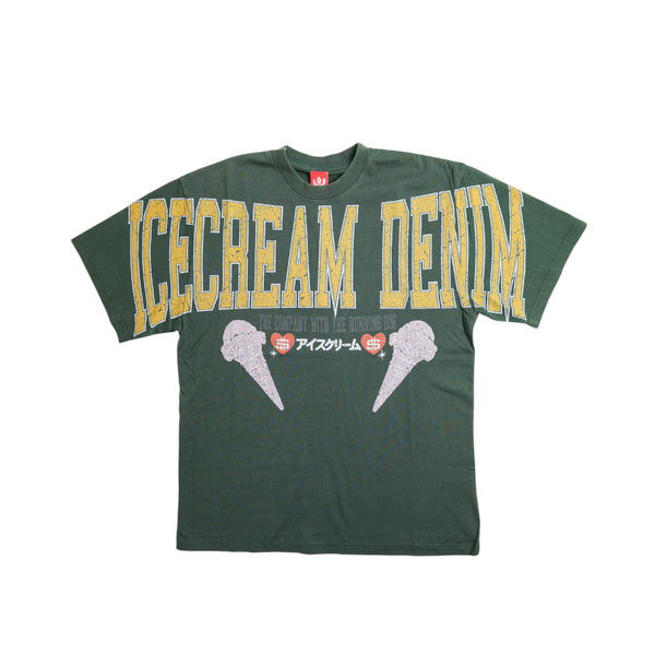 Ice Cream - Denim Ss Knit - Cream