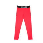 Palm Angels - Classic Logo Sport Leggings Pants - Black