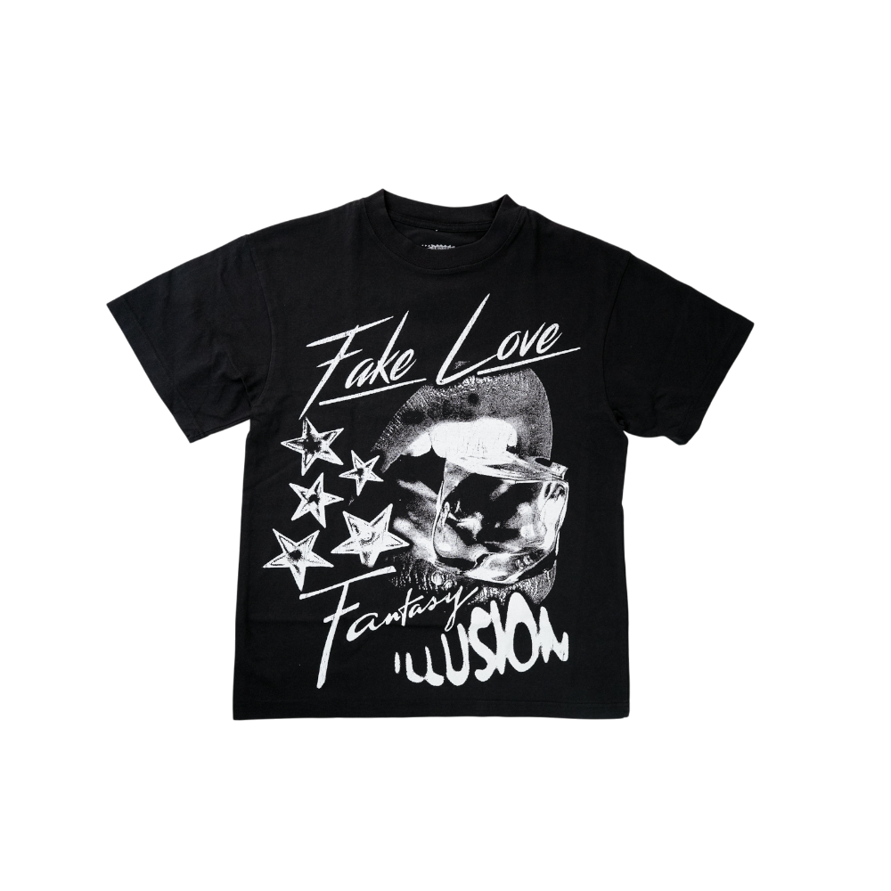 Keep Out Fake Love - Above the Lies Tee - Black