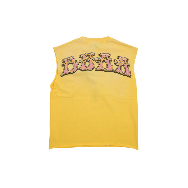 Duaa - Calm Cutoff Tee - Yellow