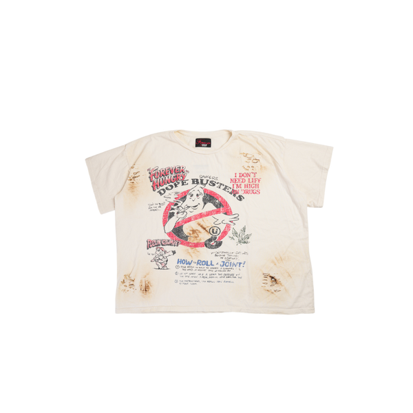 Forever Hungry - Ghost Buster Tee - Cream