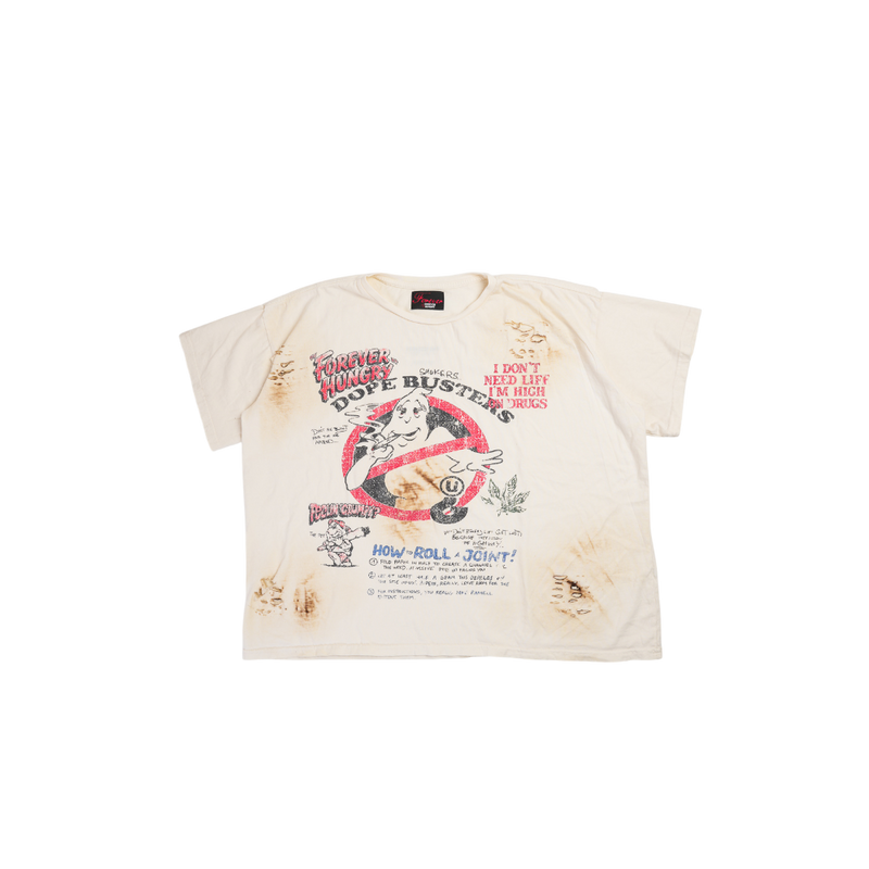 Forever Hungry - Ghost Buster Tee - Cream
