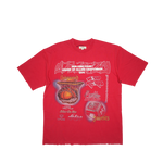 Bldg4 - Basilique Ss Knit Tee - Mars Red