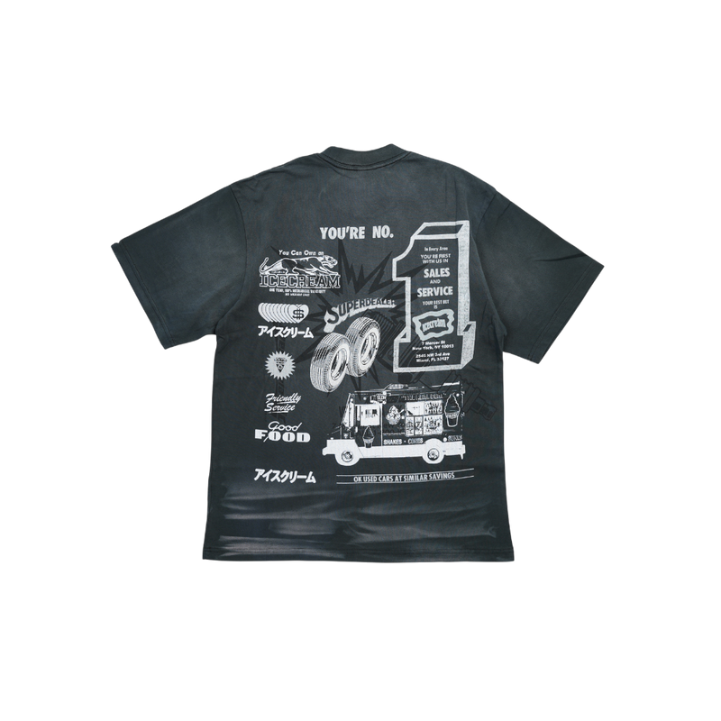 Ice Cream - Daily Double Ss Knit Tee - Cream