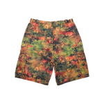 Memory Lane - Graffiti Camo Cargo Shorts - Olive