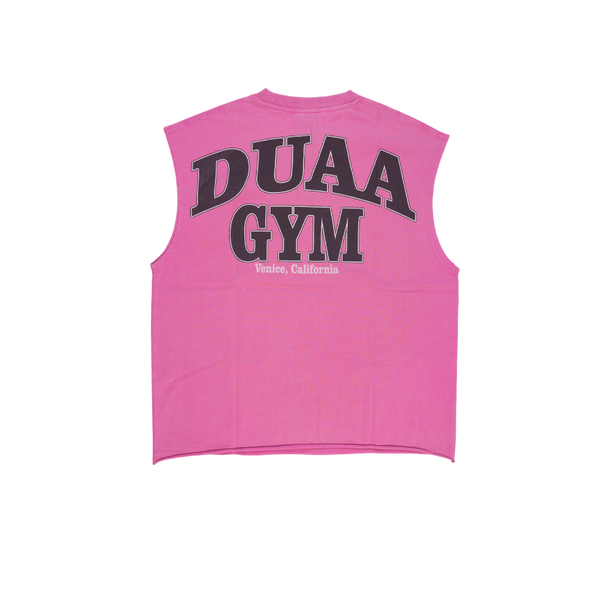 Duaa - Venice Cutoff Tee - Pink — alternate view