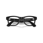 Ray-ban - Wayfarer - Matte Black W/trans Grey Glasses - Black