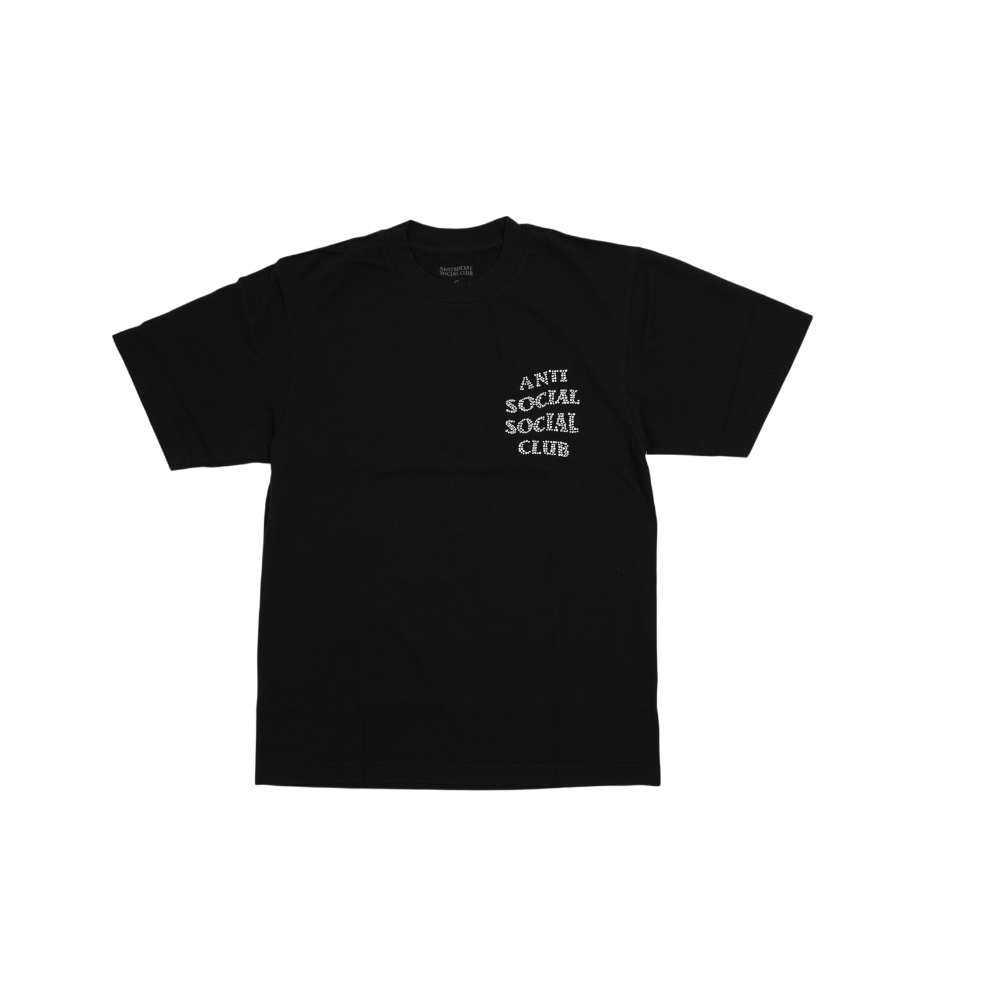 Anti Social Social Club - Assc - Rhinestone Tee - Black