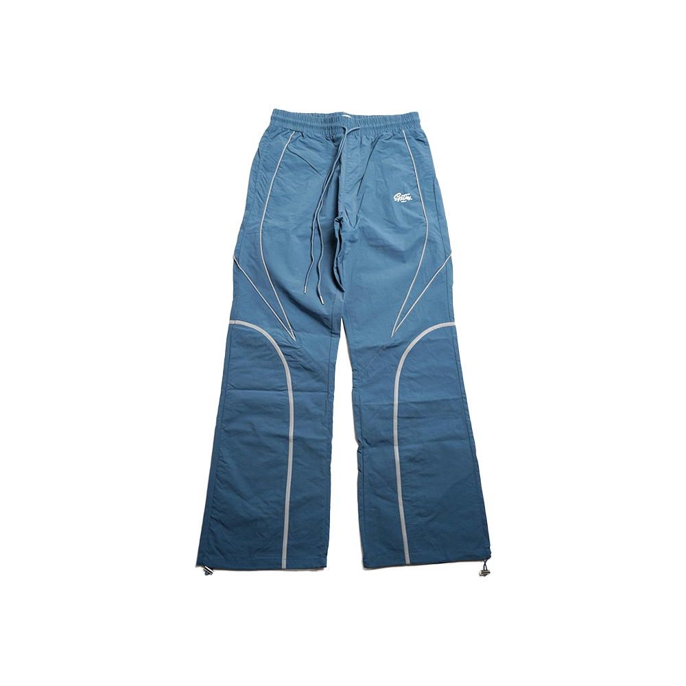 EPTM - Union Pants Nylon Denim Track Pants - Blue