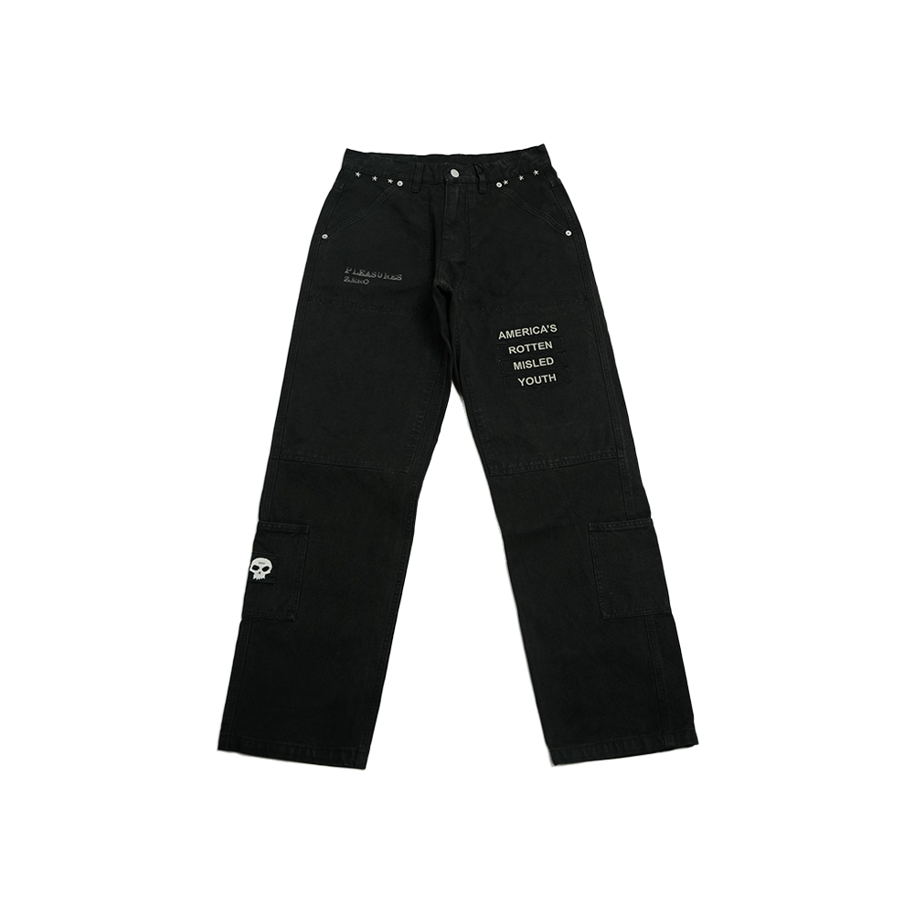 Pleasures - Zero Work Pants - Black