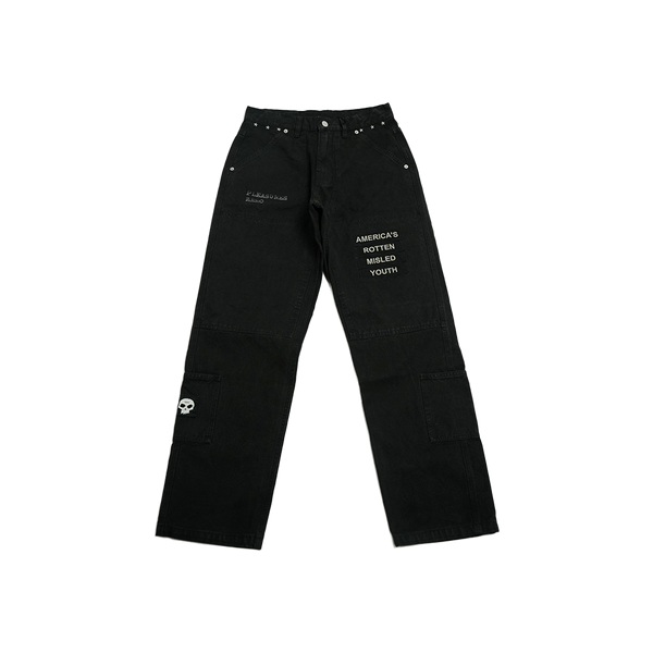 Pleasures - Zero Work Pants - Black