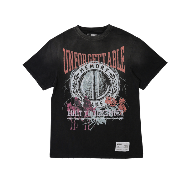 Memory Lane - Memory - Mind Stack Tee - Black