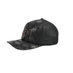 When Smoke Clears - Art Trucker Snapback Hat - Black