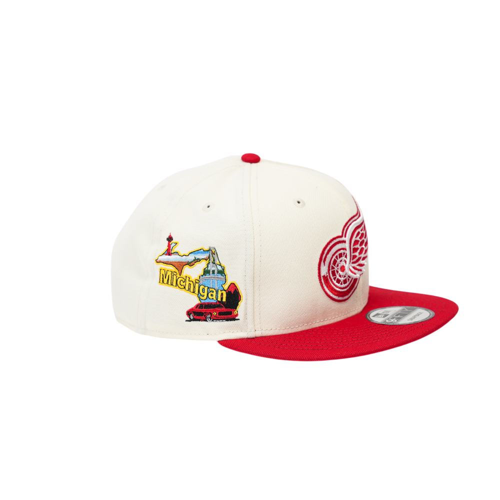 New Era Detroit Red Wings Snapback Hat - Black – Men's Closet