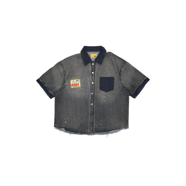 Diet Starts Monday - Mechanic Button Up Shirt - Indigo