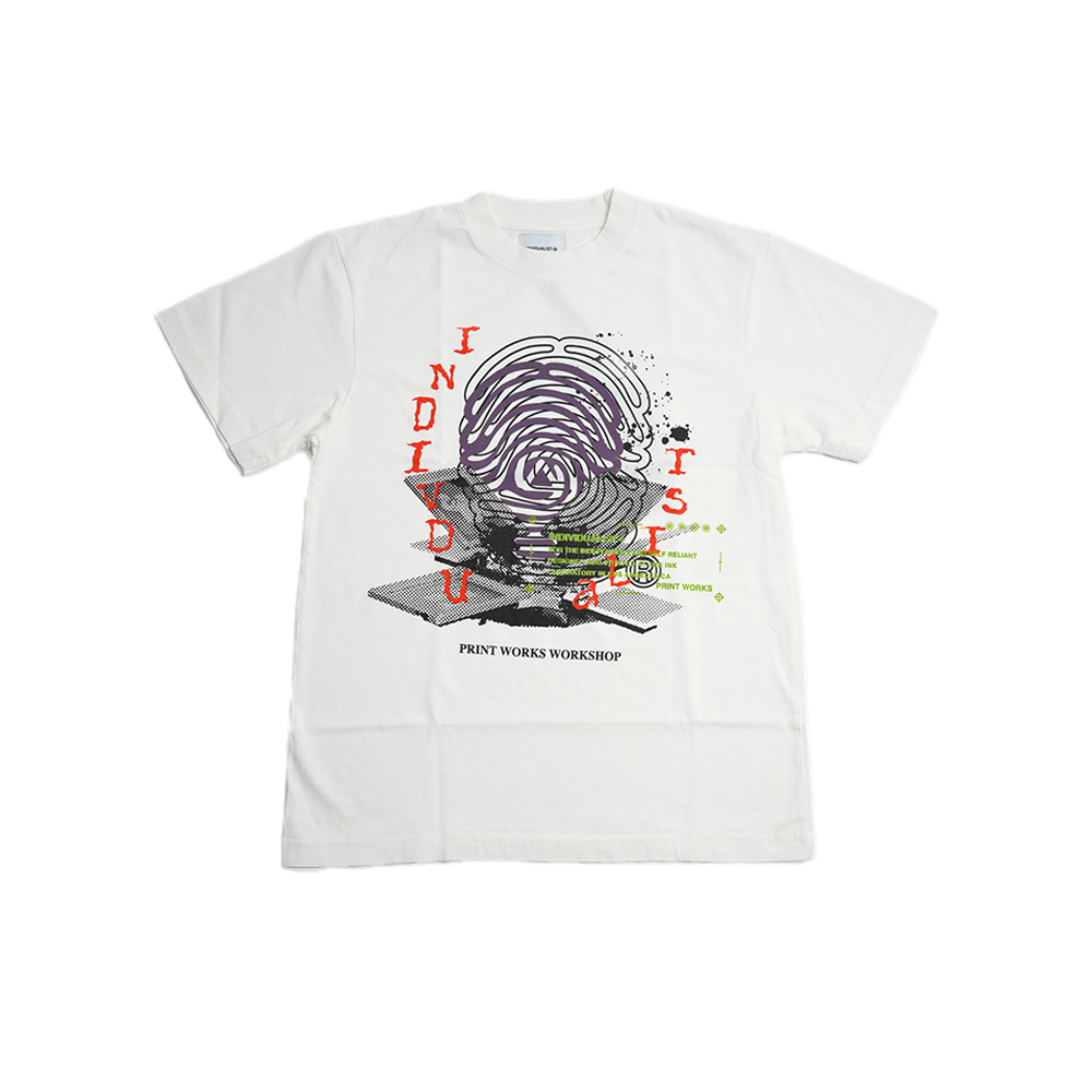 Individualist - Workshop Press Ss Tee - White