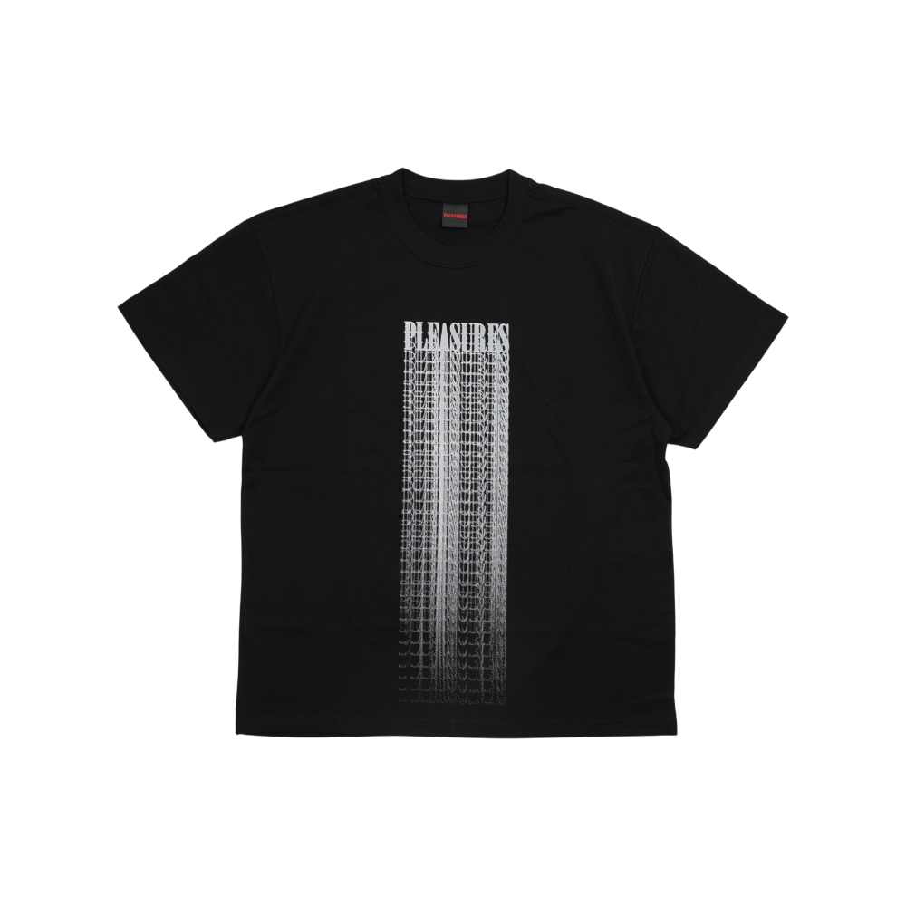 Pleasures - Blurred T-shirt - Black