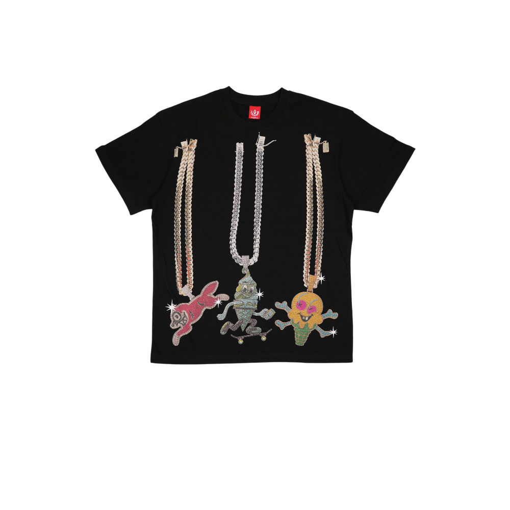 Ice Cream - Ginger Ale Ss Tee - Black