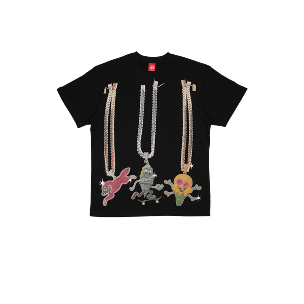 Ice Cream - Ginger Ale Ss Tee - Black
