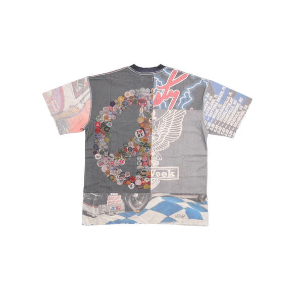Bldg4. - Layer Ss Knit Tee - White — alternate view