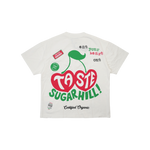 Almost Someday - Sugar Hill - Cherry T-shirt - White
