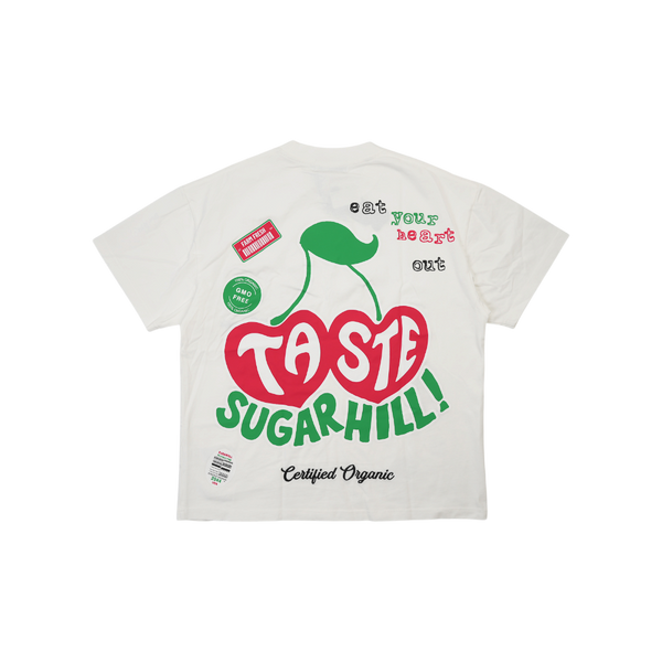 Almost Someday - Sugar Hill - Cherry T-shirt - White — alternate view