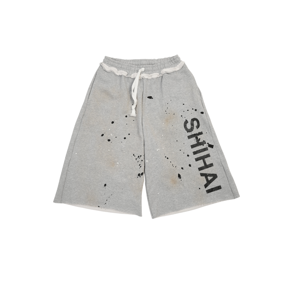 Shihai Kassoro - Broken Greys Shorts - Grey