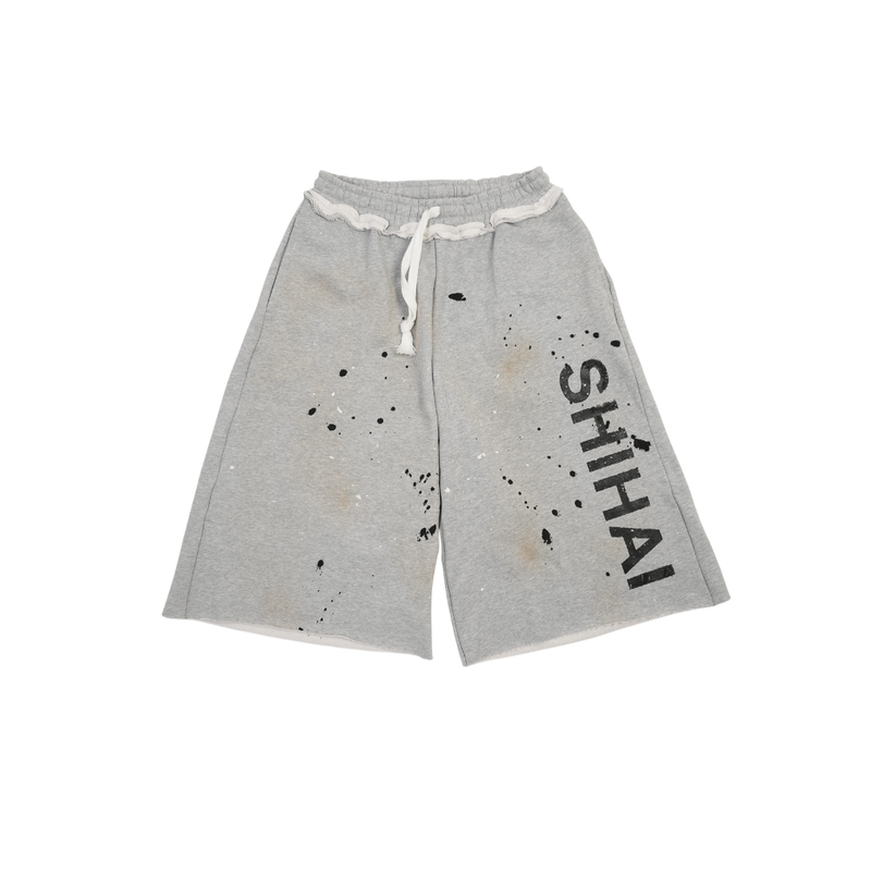 Shihai Kassoro - Broken Greys Shorts - Grey