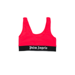 Palm Angels - Classic Logo Sport Bra Tee - Black
