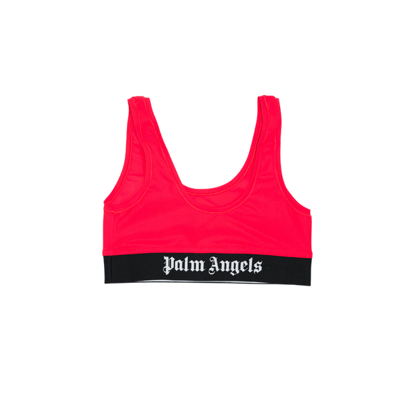 Palm Angels - Classic Logo Sport Bra Tee - Black — alternate view