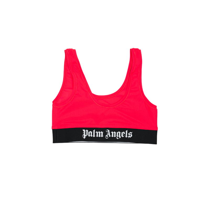 Palm Angels - Classic Logo Sport Bra Tee - Black
