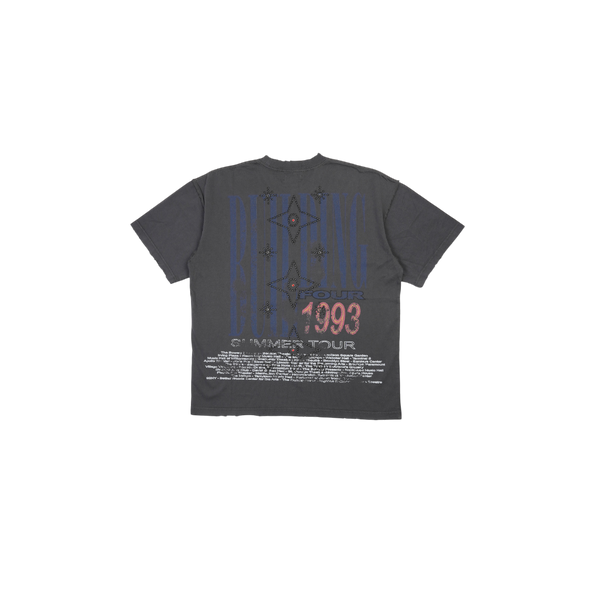 Bldg4 - Dancing House Ss Knit Tee - Charcoal — alternate view