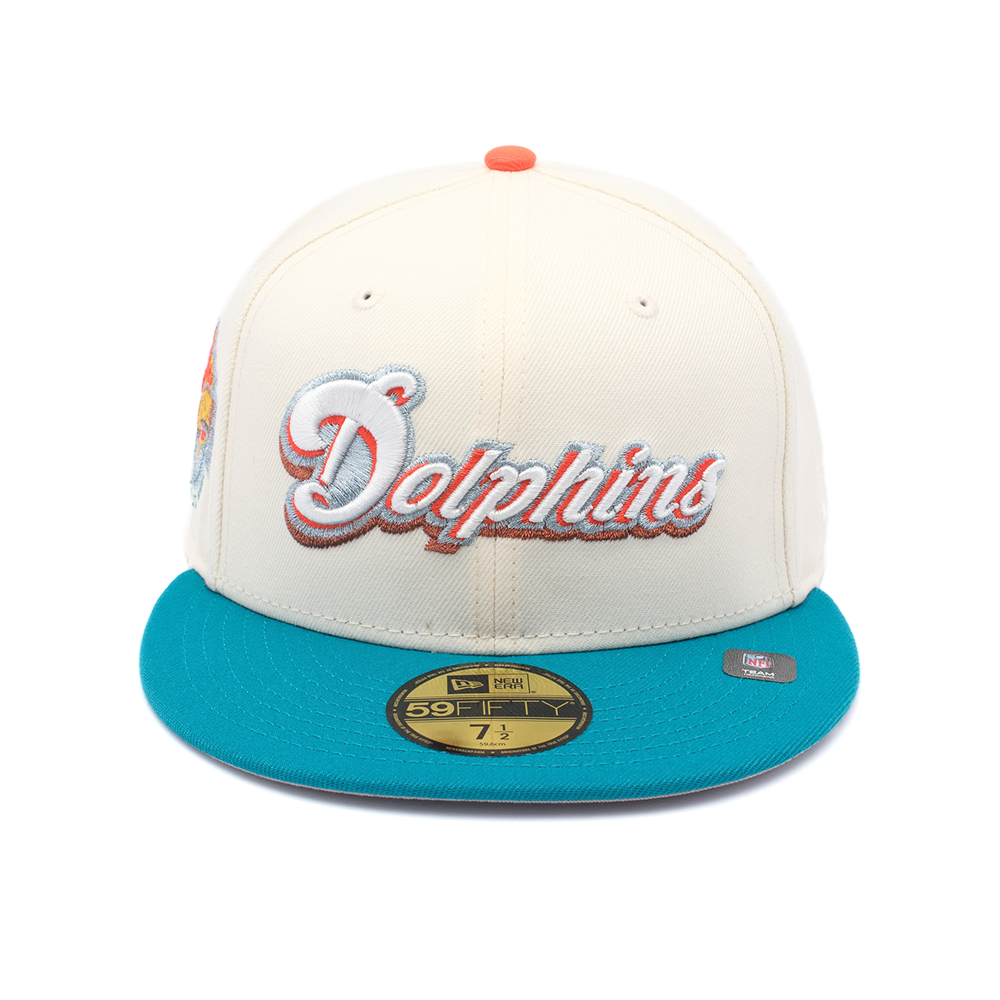 New Era - Miami Dolphins Pb Fitted Hat - Orange