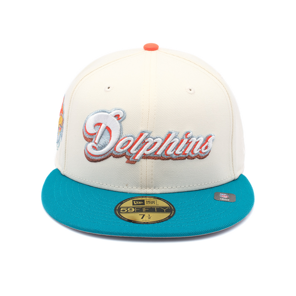 New Era - Miami Dolphins Pb Fitted Hat - Orange