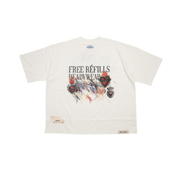 Free Refills - Adorn Tee - Cream