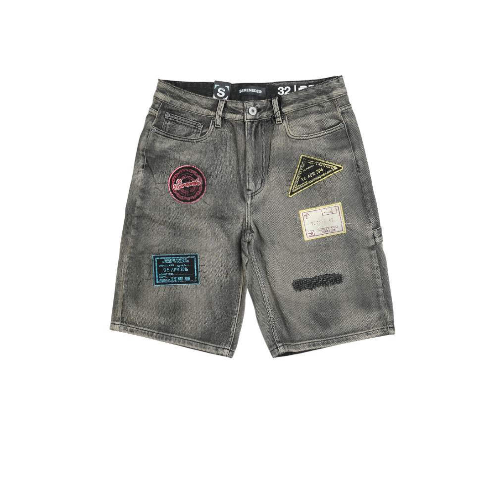 Serenede - Passport Denim Shorts - Denim