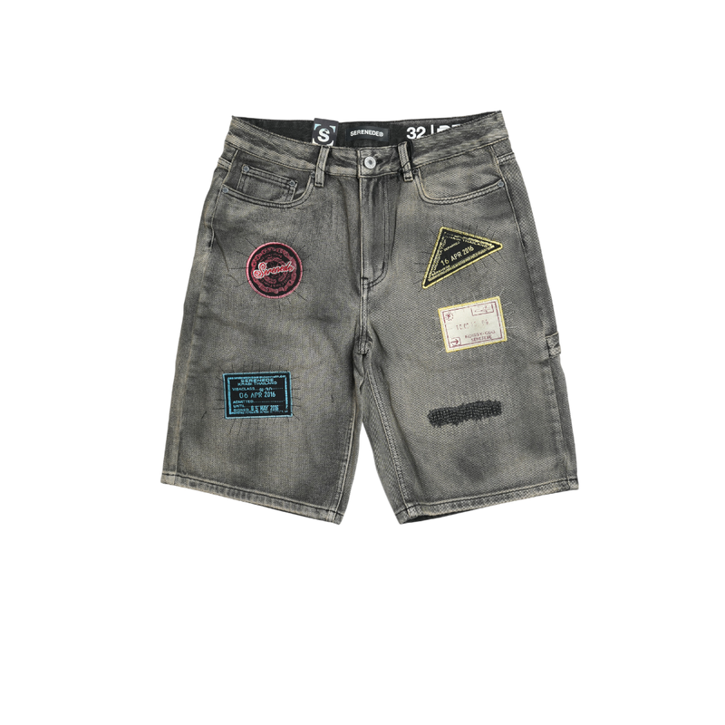 Serenede - Passport Denim Shorts - Denim