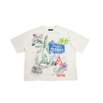 Paper Money - Paradise Tee - White